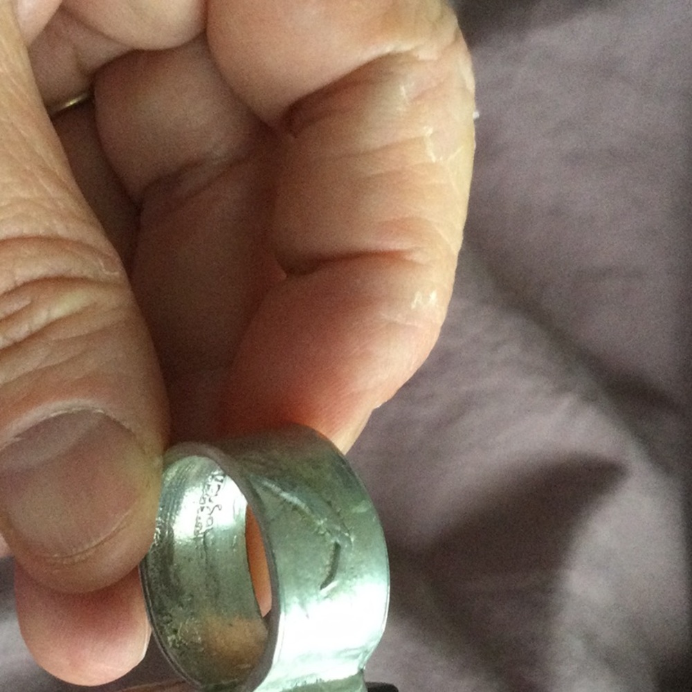 Silver ring - Picture 4 of 4